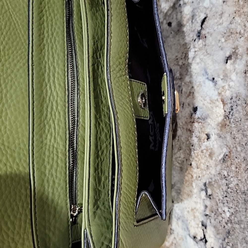 MCM EUC RARE LIMITED EDITION Colorblock Leather Crossbody Handbag - Picture 9 of 13